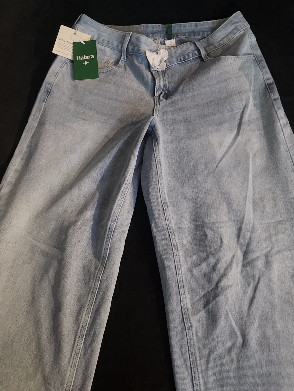 Halara Women Light Wash Jeans - Light Blue